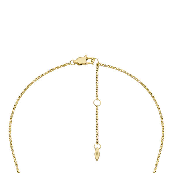 Miniaturbild: Fossil - Kette Heritage D-Link Glitz Edelstahl goldfarben