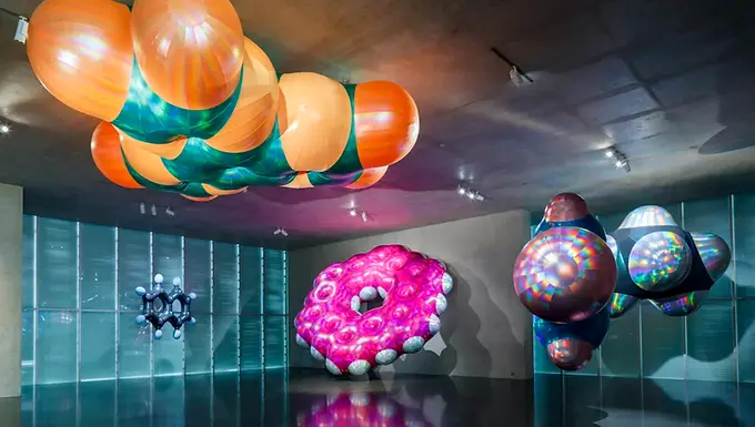 Monira Al Qadiri, Benzene Float (2023).