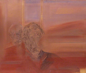 Isabel Rawsthorne, Alan Rawsthorne (1966). Oil on canvas, 65.8 x 81.3 cm. National Portrait Gallery, U.K.
