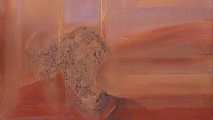 Isabel Rawsthorne, Alan Rawsthorne (1966). Oil on canvas, 65.8 x 81.3 cm. National Portrait Gallery, U.K.