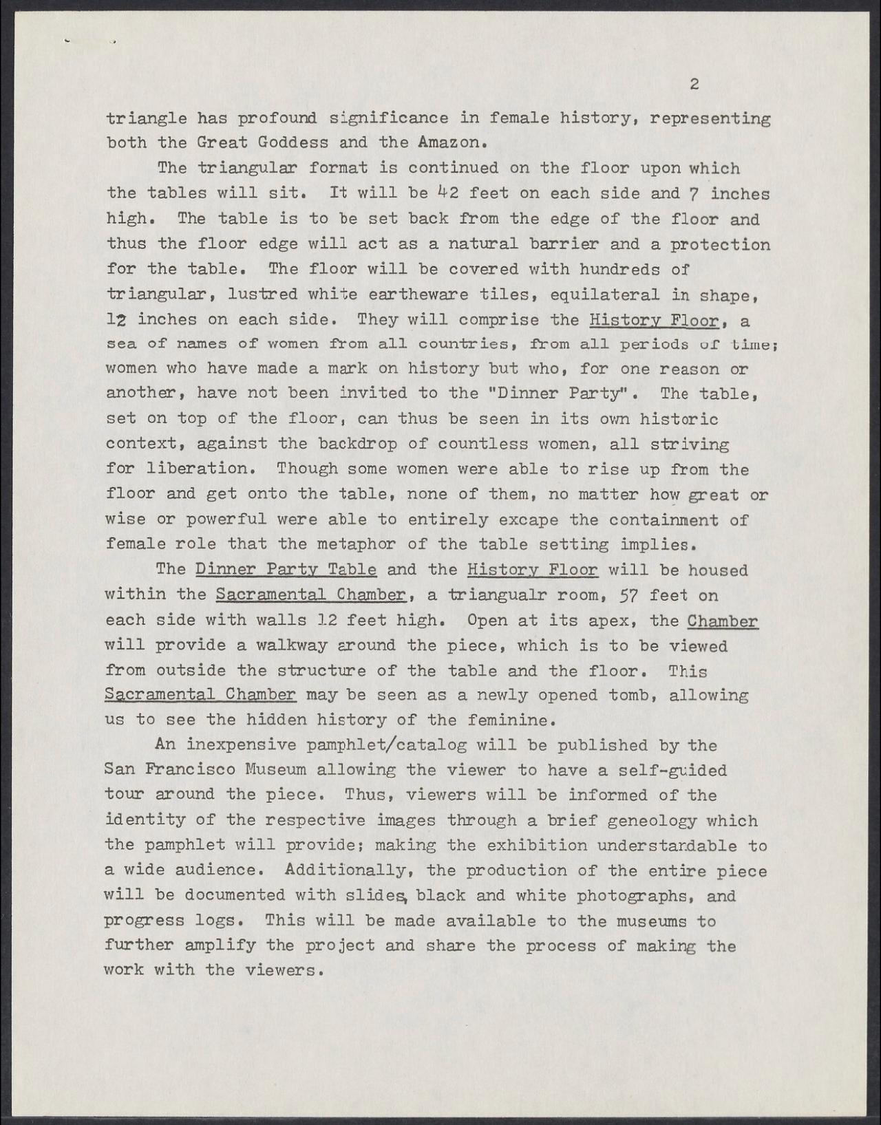 Fig 8:Exhibition proposal 1975