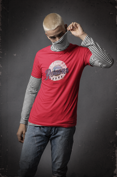 Chicago neighborhood graphic t-shirt design from the Worn on the El collection.