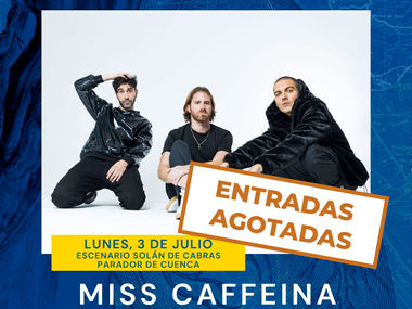 MISS CAFFEINA CUELGA EL CARTEL DE “ENTRADAS AGOTADAS” PARA SU ATERRIZAJE EN ESTIVAL CUENCA