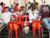 MAURITIUS-ANNUAL BLOOD DONATION AT GANGA TALAO