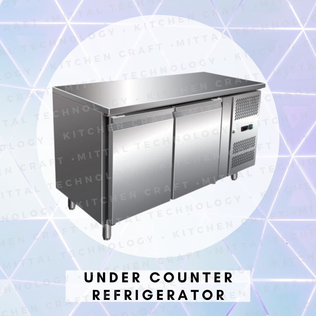 Stainless Steel Under Counter Refrigerator