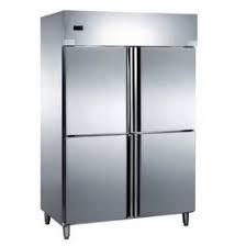 Thumbnail: Stainless Steel Four Door Refrigerator