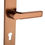 Thumbnail: IMH-05 Mortise Handle Set on 10" Plate
