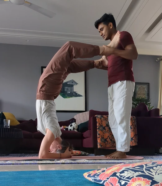  "Student participating in a personalized class with one-on-one guidance and interactive learning."