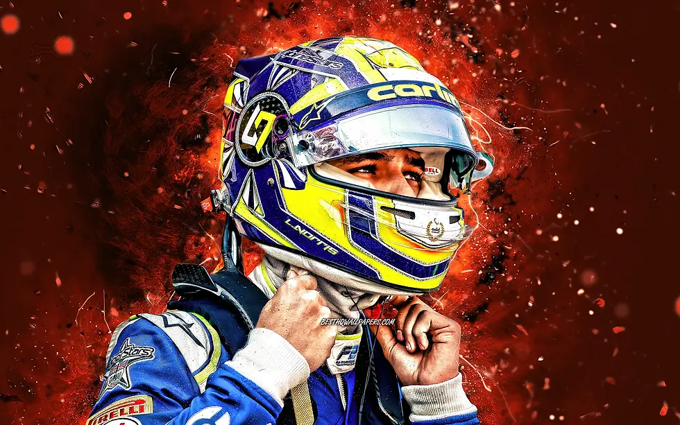 LANDO NORRIS PRINT