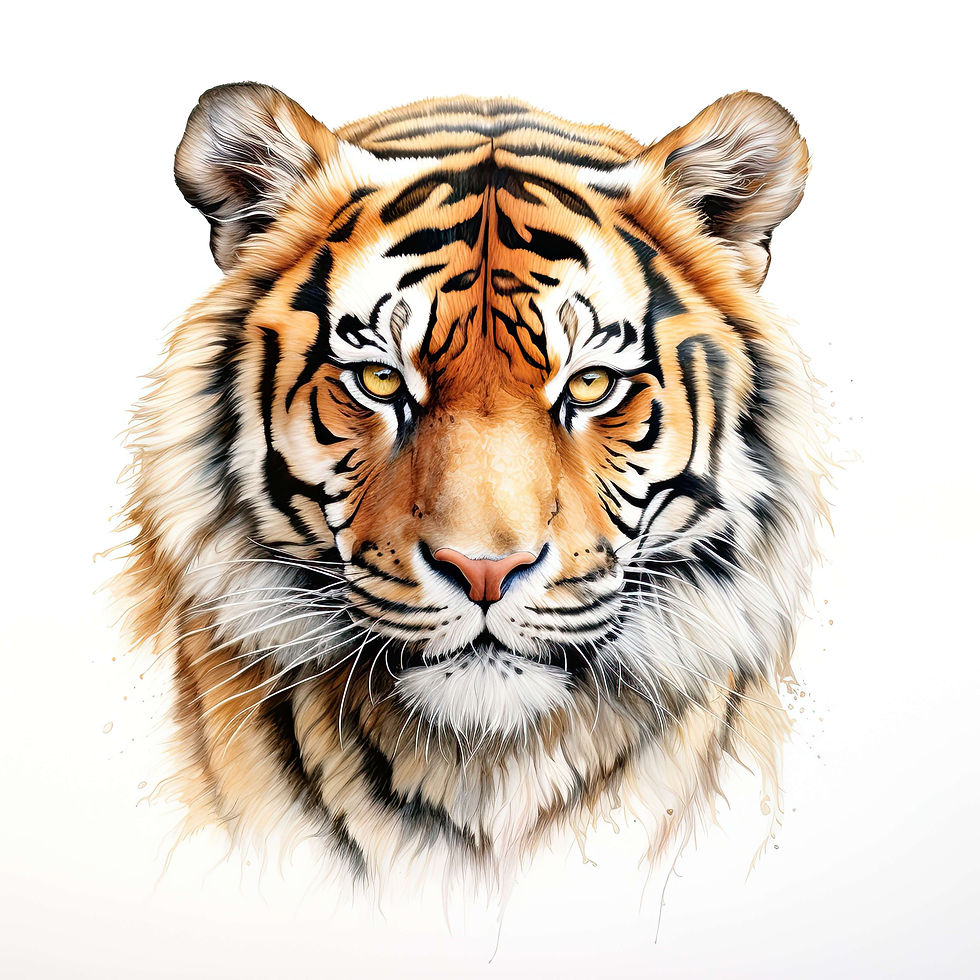 TIGER WATERCOLOUR