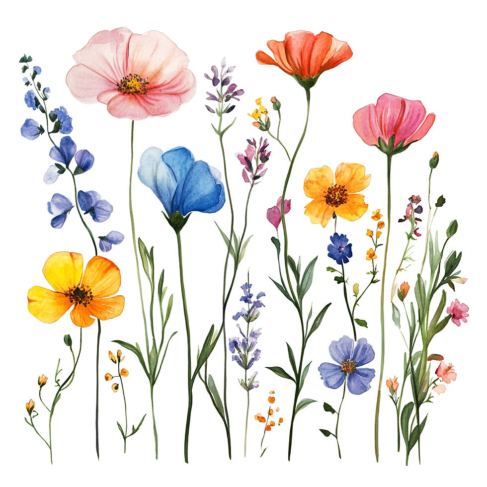 WILD FLOWERS PRINT WILD  16