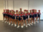 The cheerleaders in team Prodigy