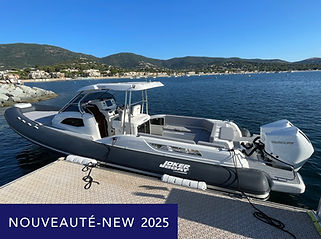 bateau coque semi-rigide ponton locavalaire cavalaire-sur-mer