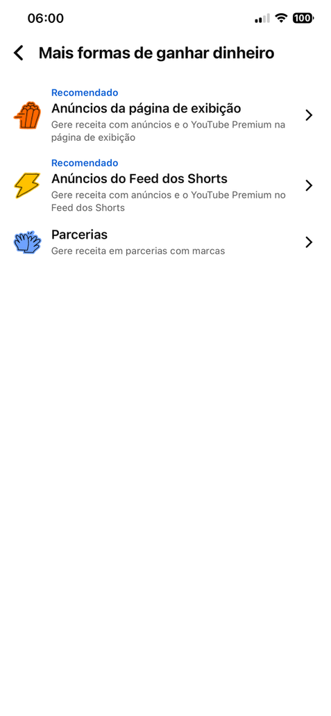 Um dos canais no YouTube monetizados por nós
