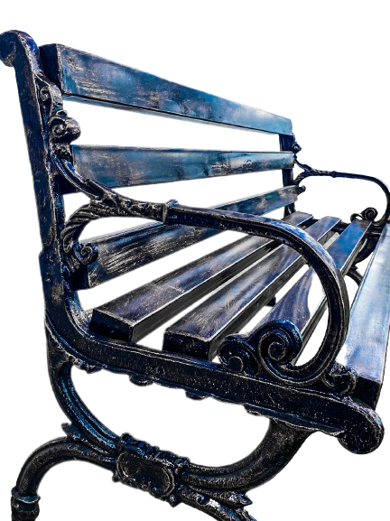 Alameda matizado en cobre 