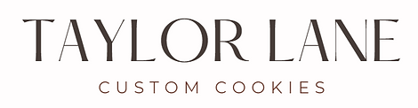 Taylor Lane custom cookies logo