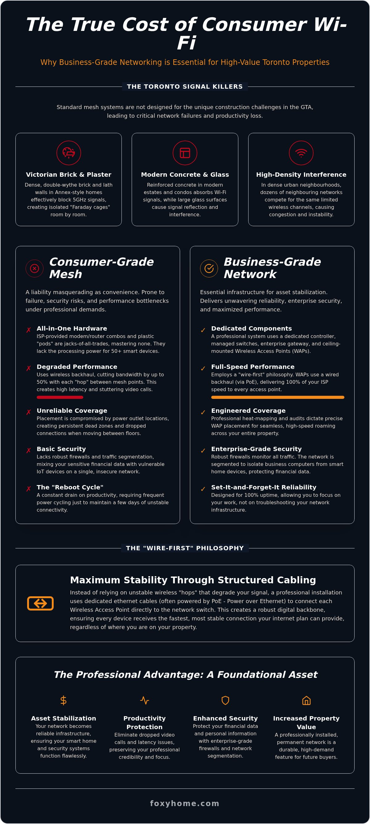 Business grade wifi for home Toronto
