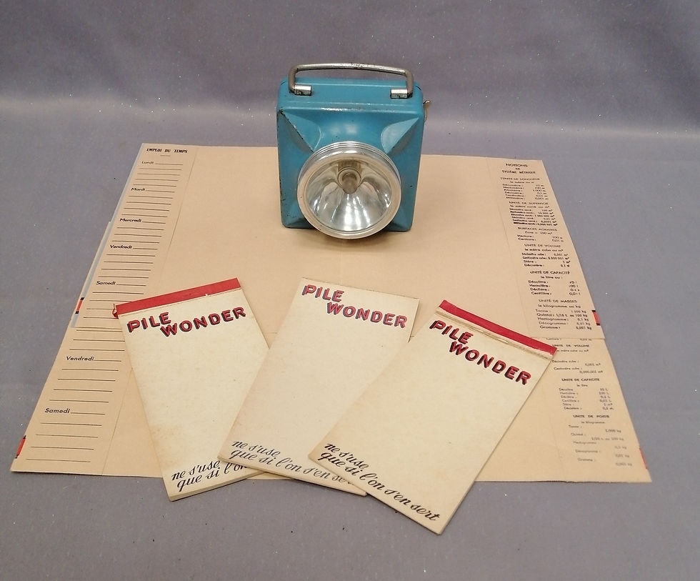 Miniature : Lot publicitaire " Wonder" 40/50's