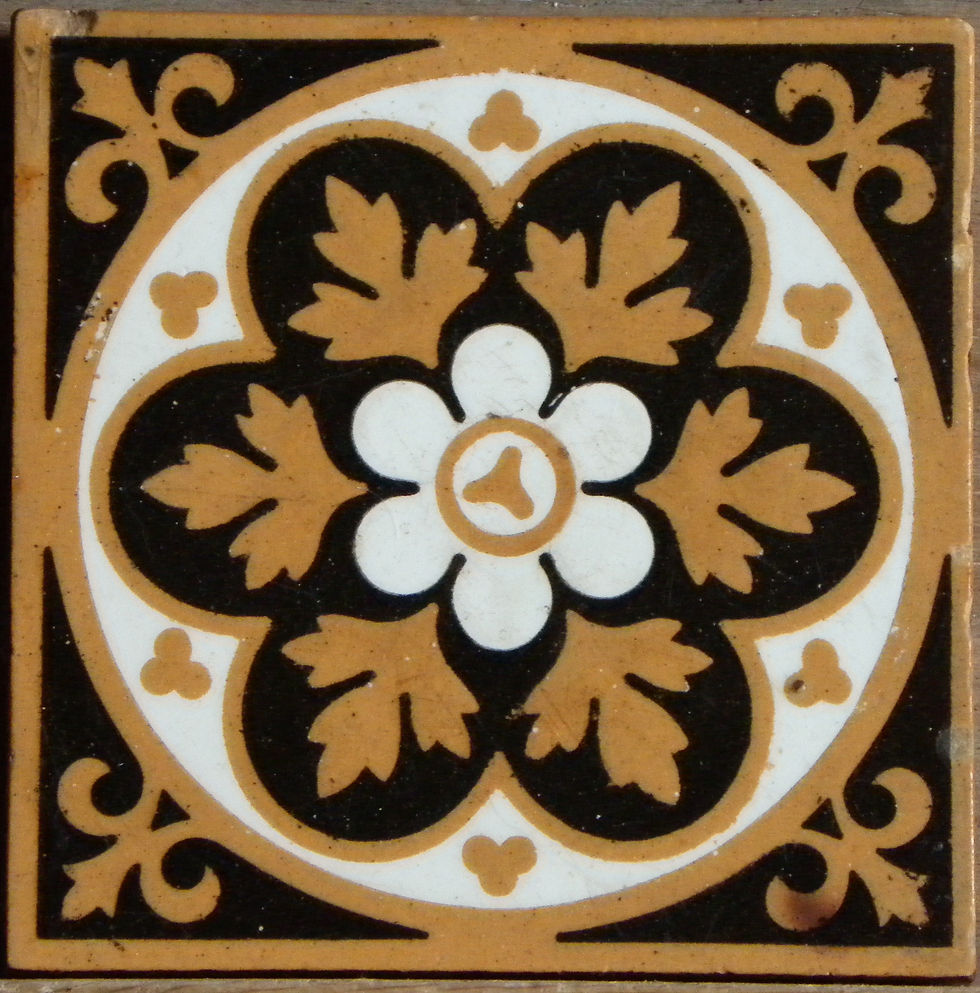 Hexafoil in a circle.