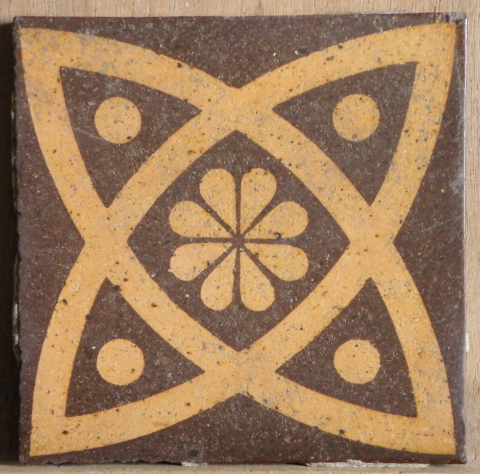 Crossed lenses with a floret