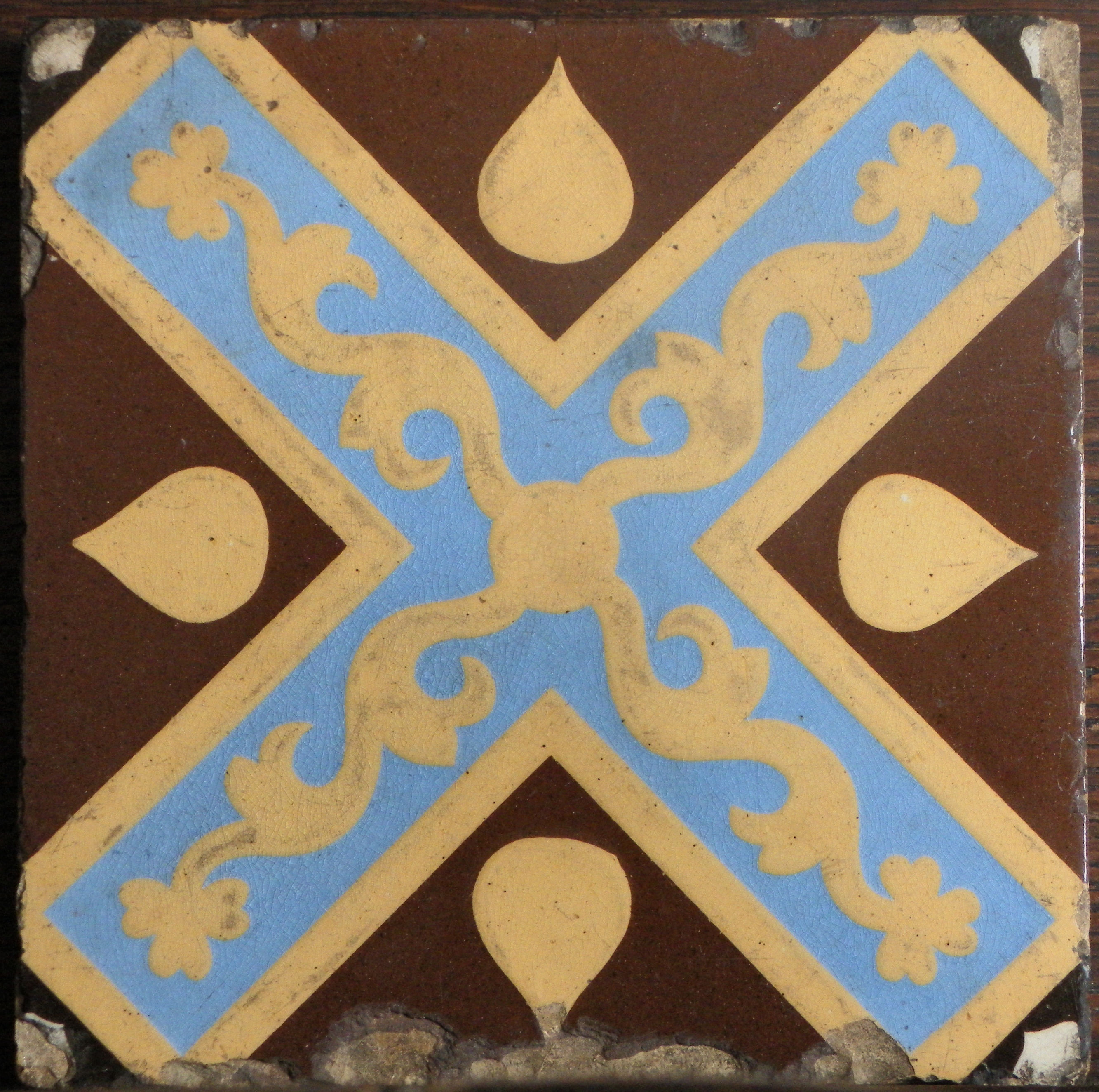 Ordinal cross or saltire