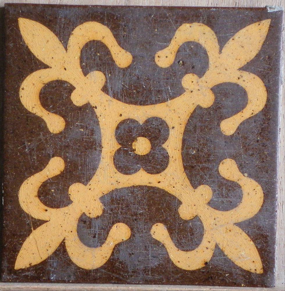 Fleur de lis ordinal cross