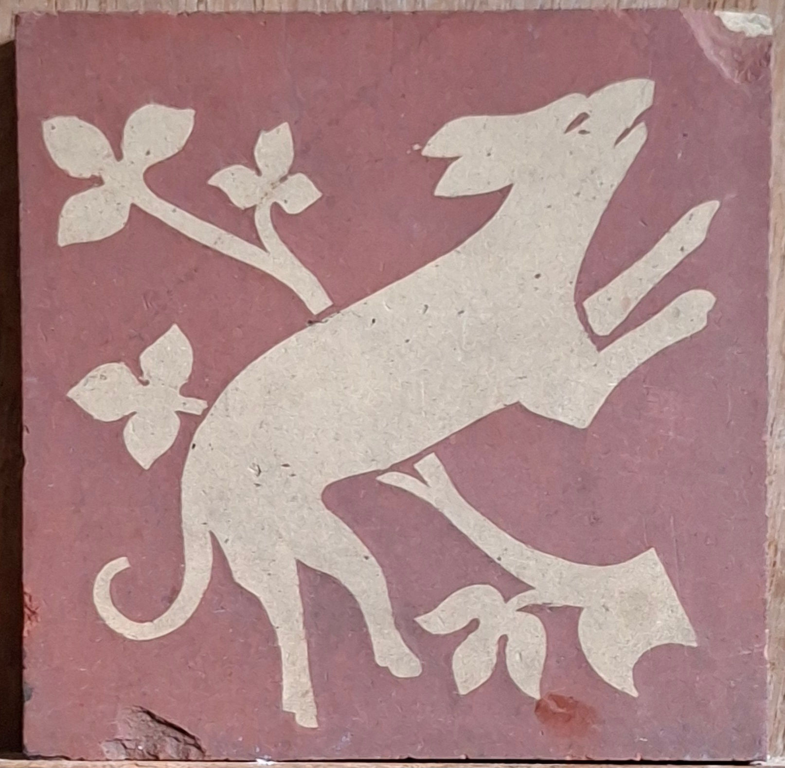 Continental heraldic hunting dog or boar