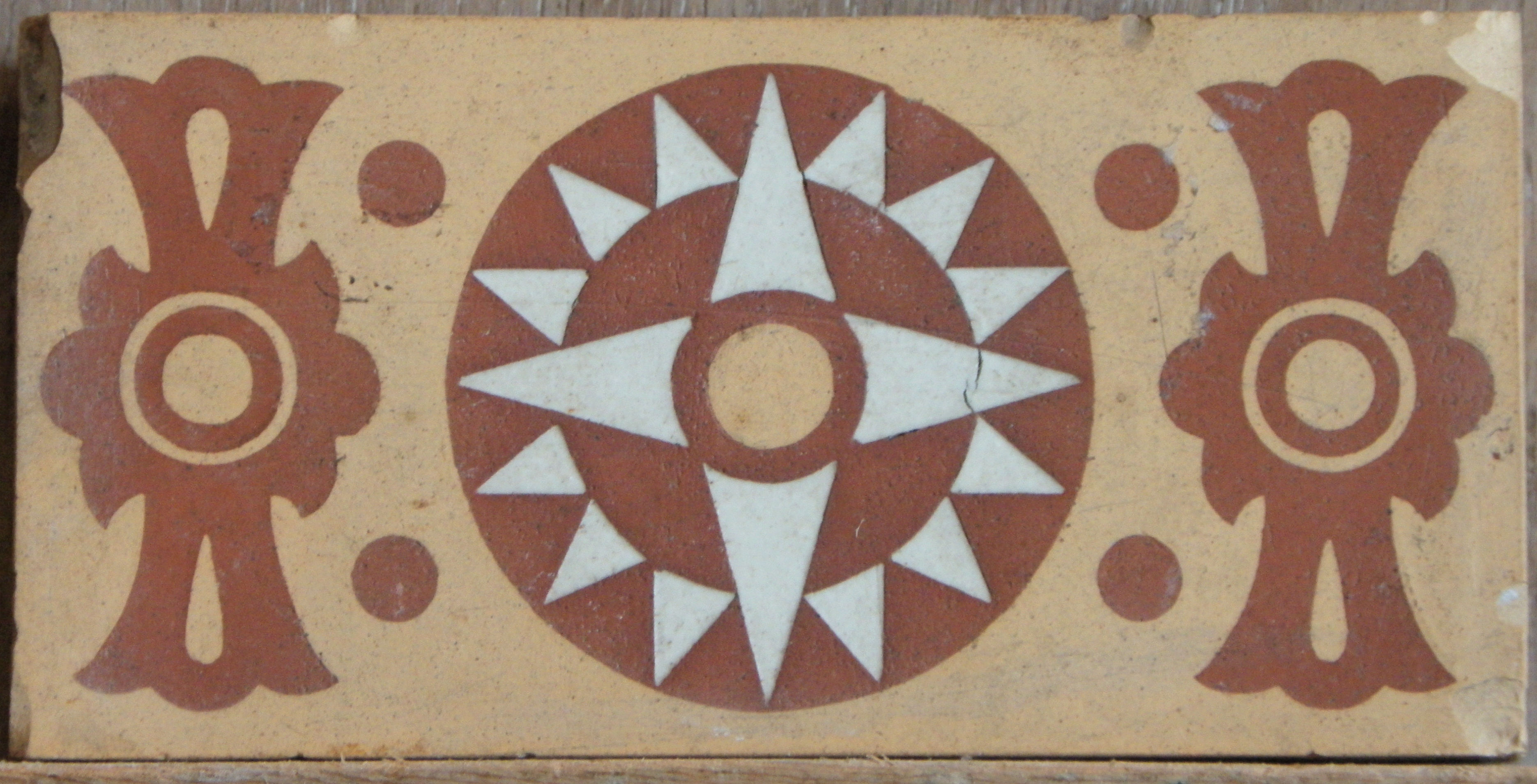 Compass or star in a circle