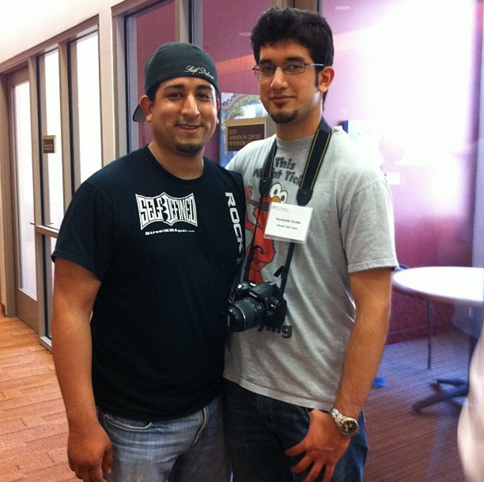Raymundo Archila, first day at USC