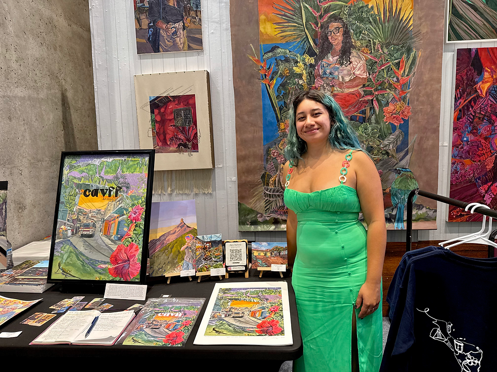 Kiara Machado, creator of the CAVFF poster