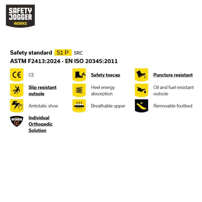 Thumbnail: Safety Jogger DESERT S1P Safety Boots