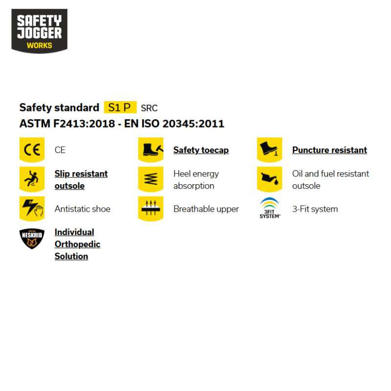 Thumbnail: Safety Jogger GOBI S1P Safety Shoes