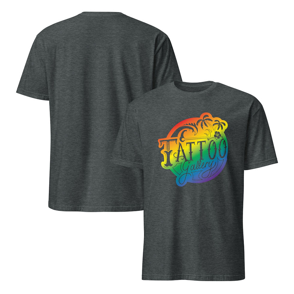 Thumbnail: The Tattoo Gallery of Ocala Pride Logo Unisex T-Shirt