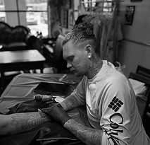 Centrl Florida tattoo artist Tyler at The Tattoo Gallery in Ocala Florida