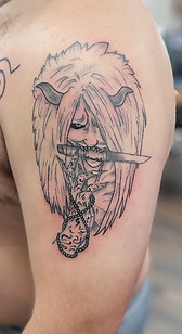 anime tattoo