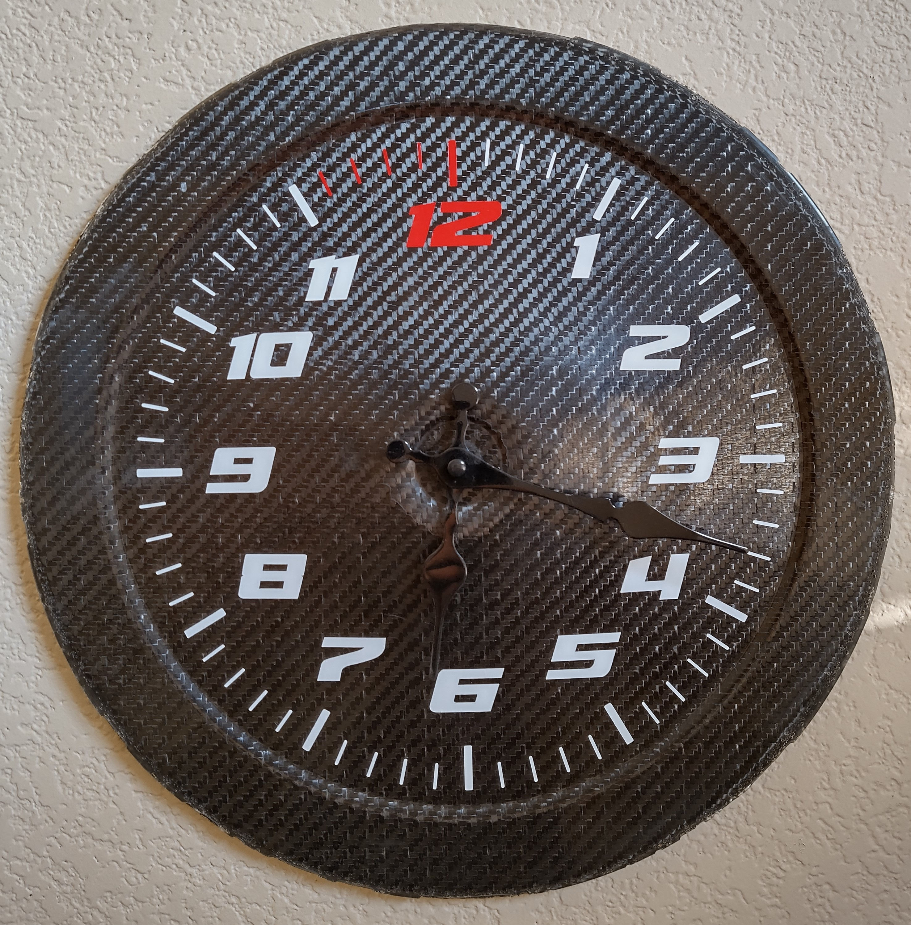 14" Air Cleaner Lid Clock