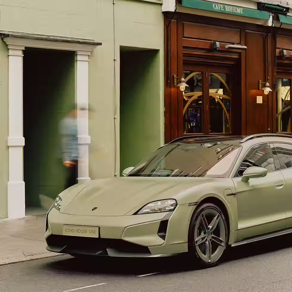 Introducing the new Porsche Taycan Turbo S (Soho House One)