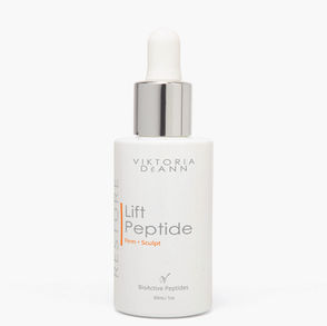 Viktoria DéAnn Pepti-Lift Serum to firm, lift, and smooth aging skin while reducing wrinkles, sagging, and loss of elasticity.