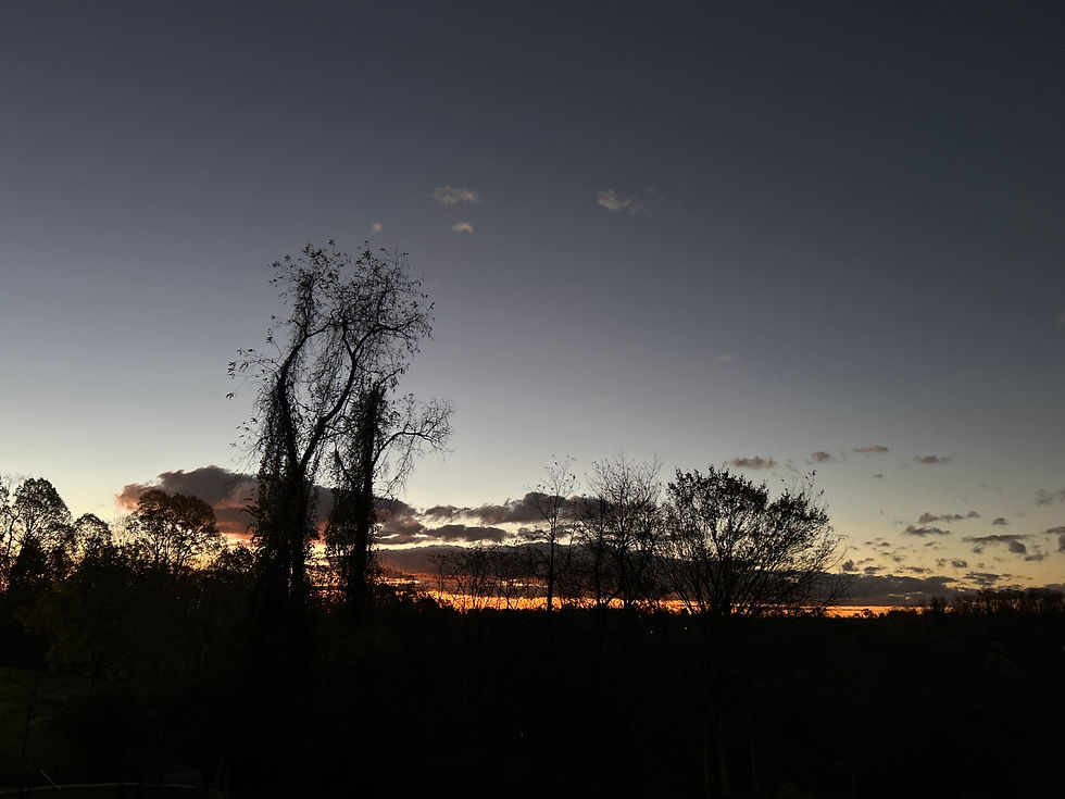 now the light show has begun...