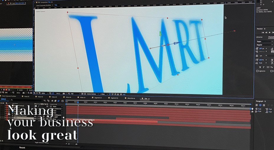 LMRT motion graphics