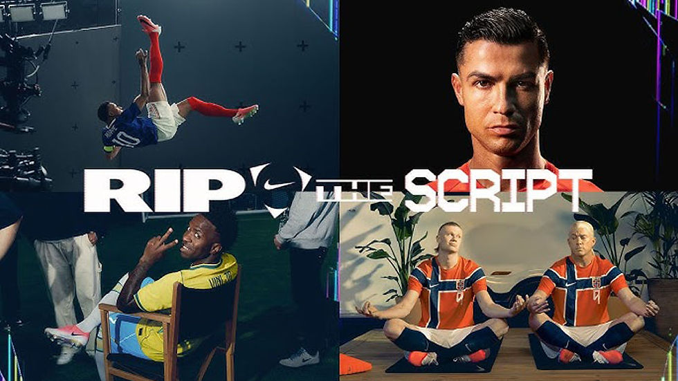 Nike's Rip the script campaign