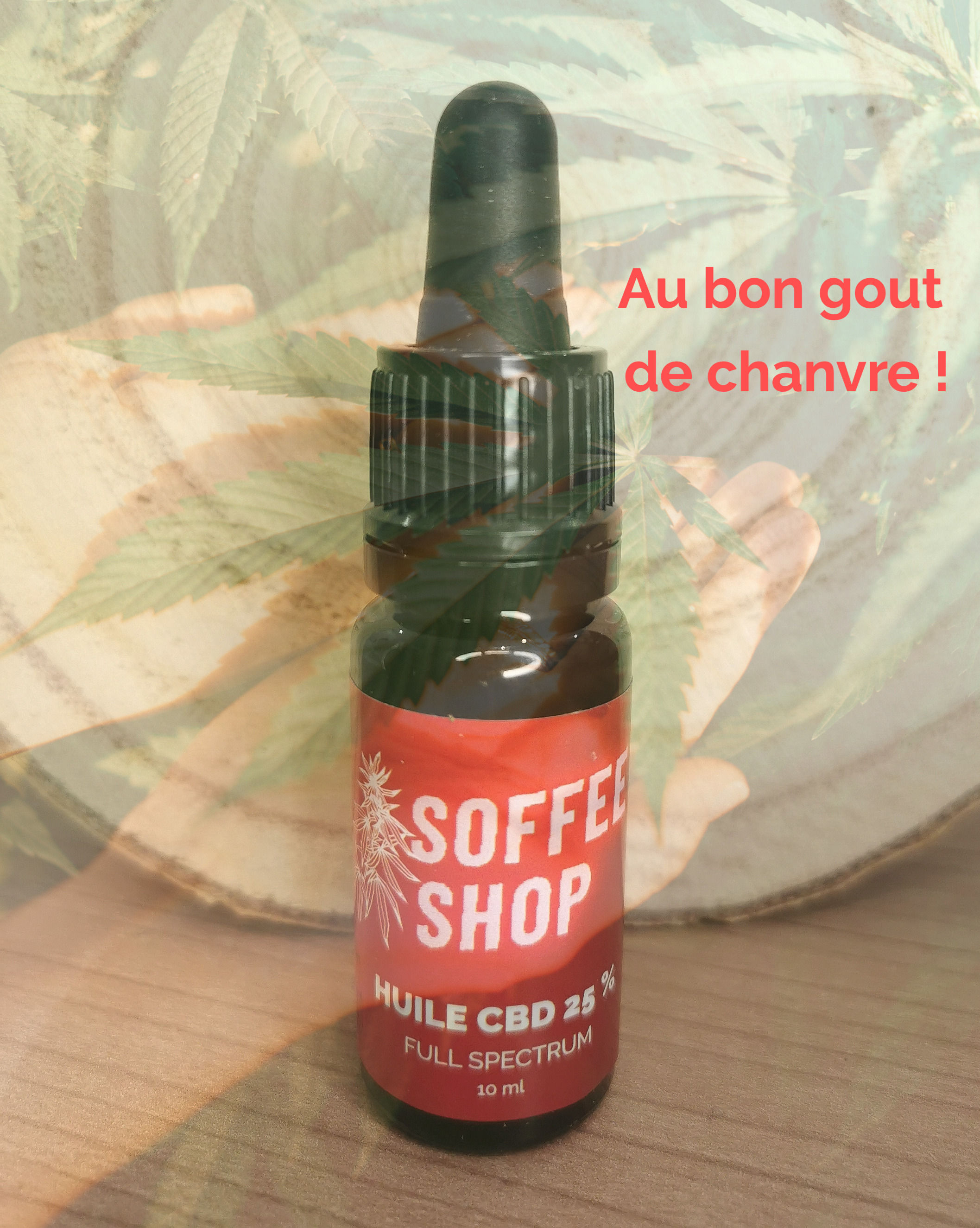Huile de CBD 25% Full Spectrum – 10ml