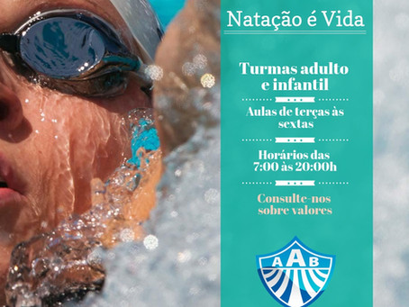 NATAÇÃO É VIDA!
