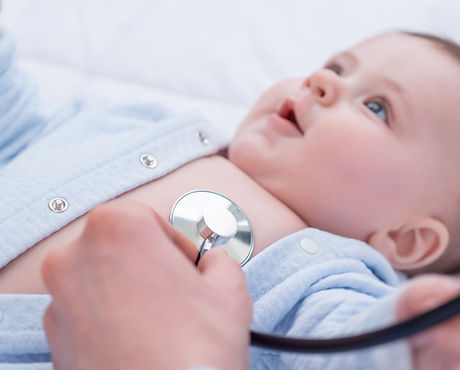 Pediatrician Examining Infant