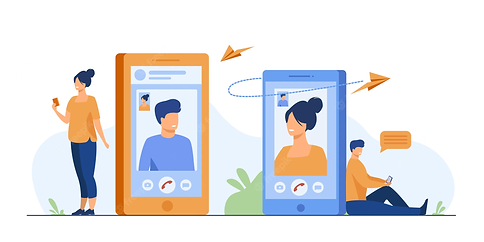 couple-with-smartphones-talking-through-video-call