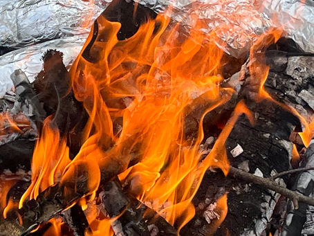 焼き芋づくり