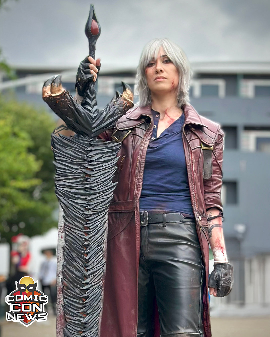 Dante cosplay from Devil May Cry at MCM London Comic Con 2025
