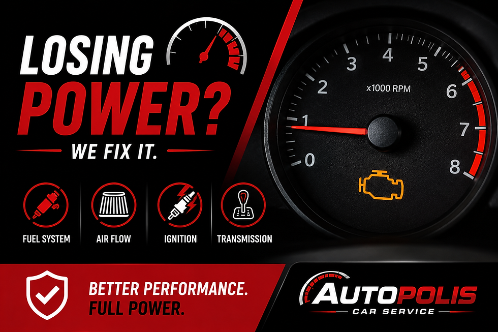 Why Is My Car Losing Power?Engine Performance Repair