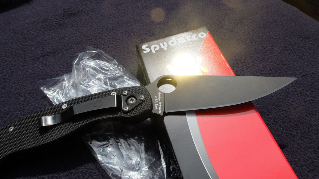 Spyderco - Military Black Plain - C36GPBK