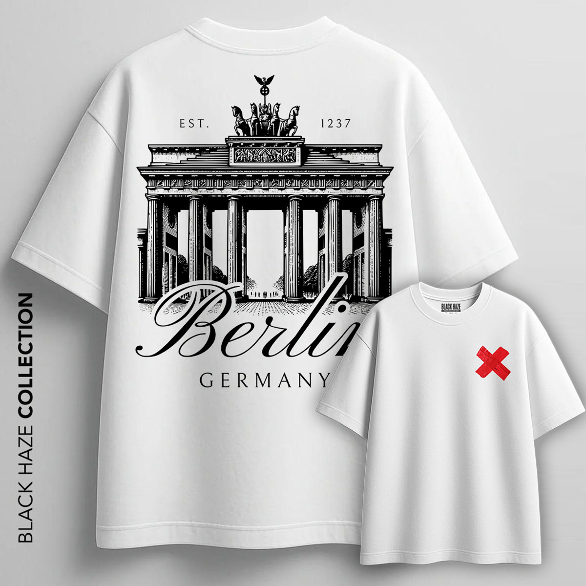 Berlin T-Shirt by BLACK HAZE